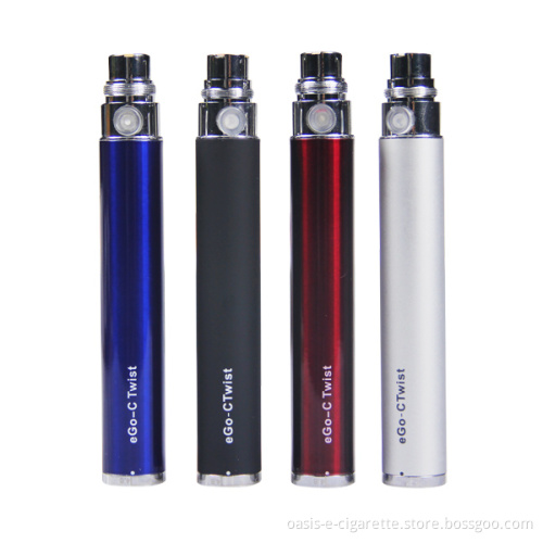 EGO-C Twist Electronic Cigarette Battery 650mAh/900mAh/1100mAh